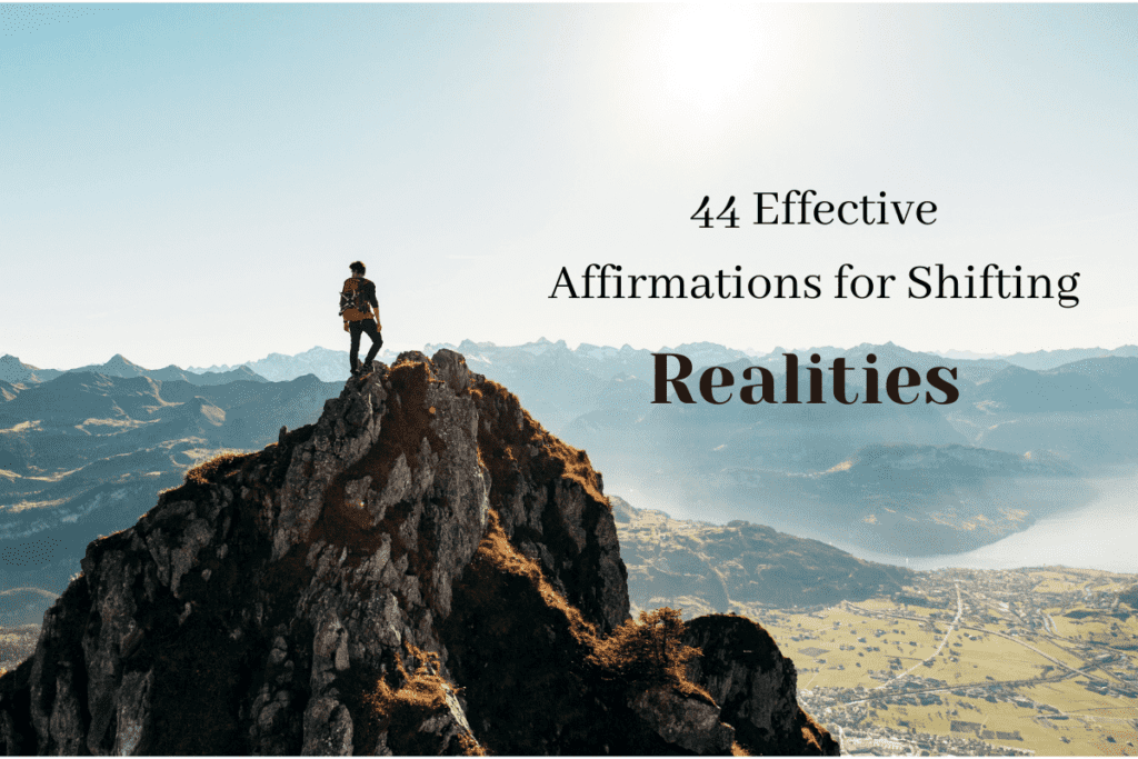 Affirmations for shifting
